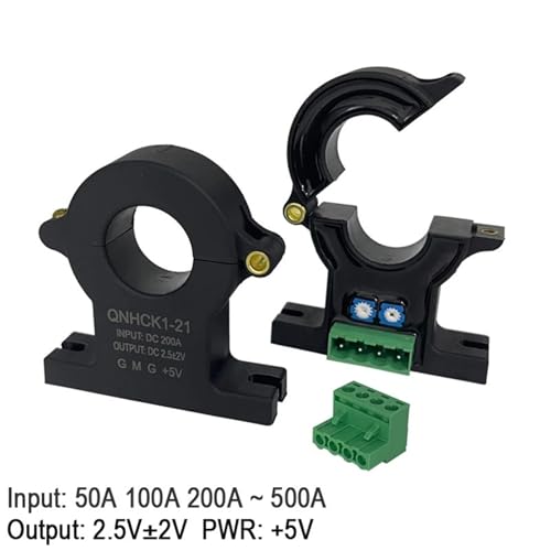 Transductor de corriente de núcleo dividido Hall QNHCK1-21 400A / 2.5V CC 2