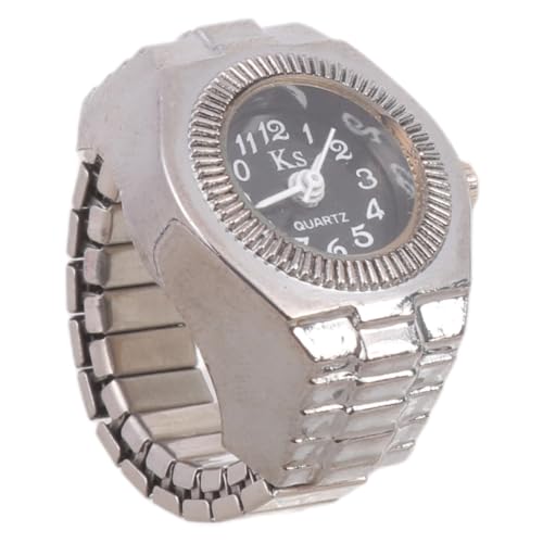 Creativity Vintage Multicolor Quartz Watch Elasticity Ring For Women Girl Party