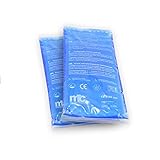 Kalt Warm Kompresse 2x Kalt-Warm-Kompressen, 12 x 29 cm, Gelkompresse, Kühlkissen, Kältekissen, Kaltkompressen, Warmkompresse