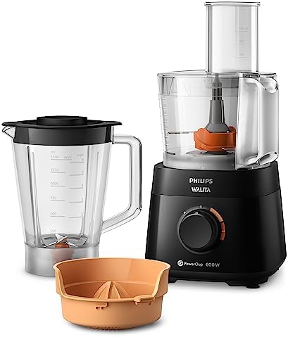 Philips Walita Multiprocessador PowerChop 600 Plus 4 em 1 600W, 220V