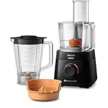 Multiprocessador PowerChop 600 Plus, Philips Walita, 4 em 1, Preto 600W, 110v - RI7300/93