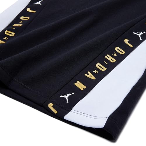 Jordan Girl's Holiday Shine Glitter Pullover (Little Kids/Big Kids) Black MD (8-10 Big Kid)2