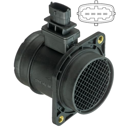 DELPHI Debimetro Aria, Sensore Massa Aria Numero di contatti a spina: 4 12V con alloggiamento AF10403-12B1