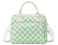 Beige-Light Green Plaid