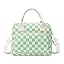 Beige|Light Green Plaid