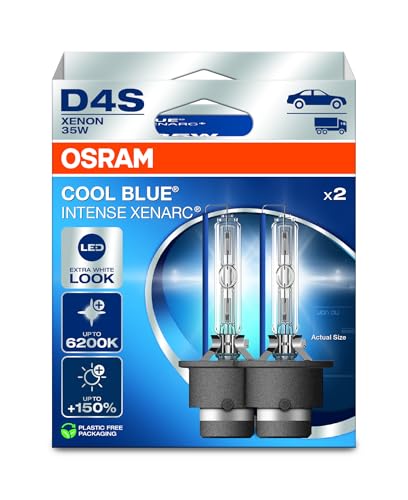 OSRAM XENARC COOL BLUE INTENSE D4S 2 lámparas miniatura 1