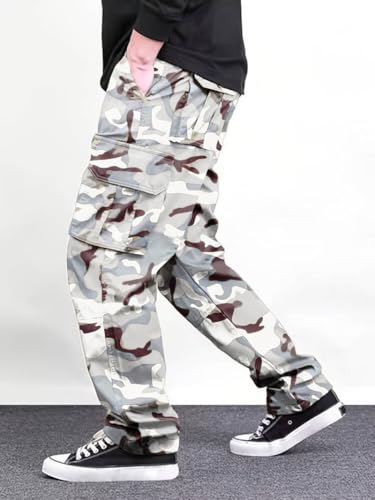 Image of TOPLOT Men's Cargo Pant | Camouflage Design| Multi-Pocket Utility Style | Durable Construction | Comfortable Fit Wear | Functional Everyday Use | Easy Movement Design | Casual, Outdoor & Travel (5236)