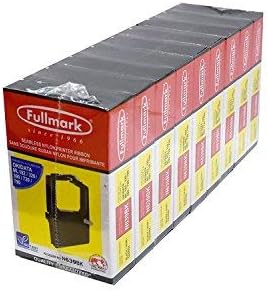 Fullmark N639BK Seamless Nylon Ribbon Compatible Replacement for Okidata ML 182/320 / 390/720 / 790, Black, 288Pcs, Full Carton