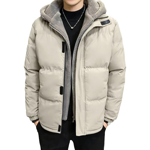 Doudoune homme imperméable coupe-vent manteau d hiver isolé 2 pièces