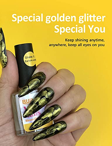 Burano 16Pcs Marble Nail Polish, Blooming Gel Nail Polish Marble Nails Marble Ink For Nails #TOP5