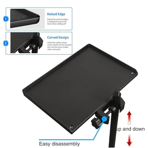 toyvian mobile phone live tripod microphone stand tray 944x688 inch sound card holder for recording streaming and karaoke setup
