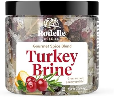 Rodelle Gourmet Turkey Brine 13 Ounce Jar