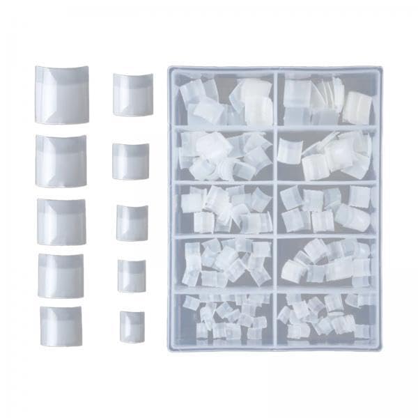 Enakshi® 6x200pcs Square French Nail Tips Short Acrylic False Nails Natural |Health & Beauty | Nail Care, Manicure & Pedicure | Nail Art Accessories-image-33