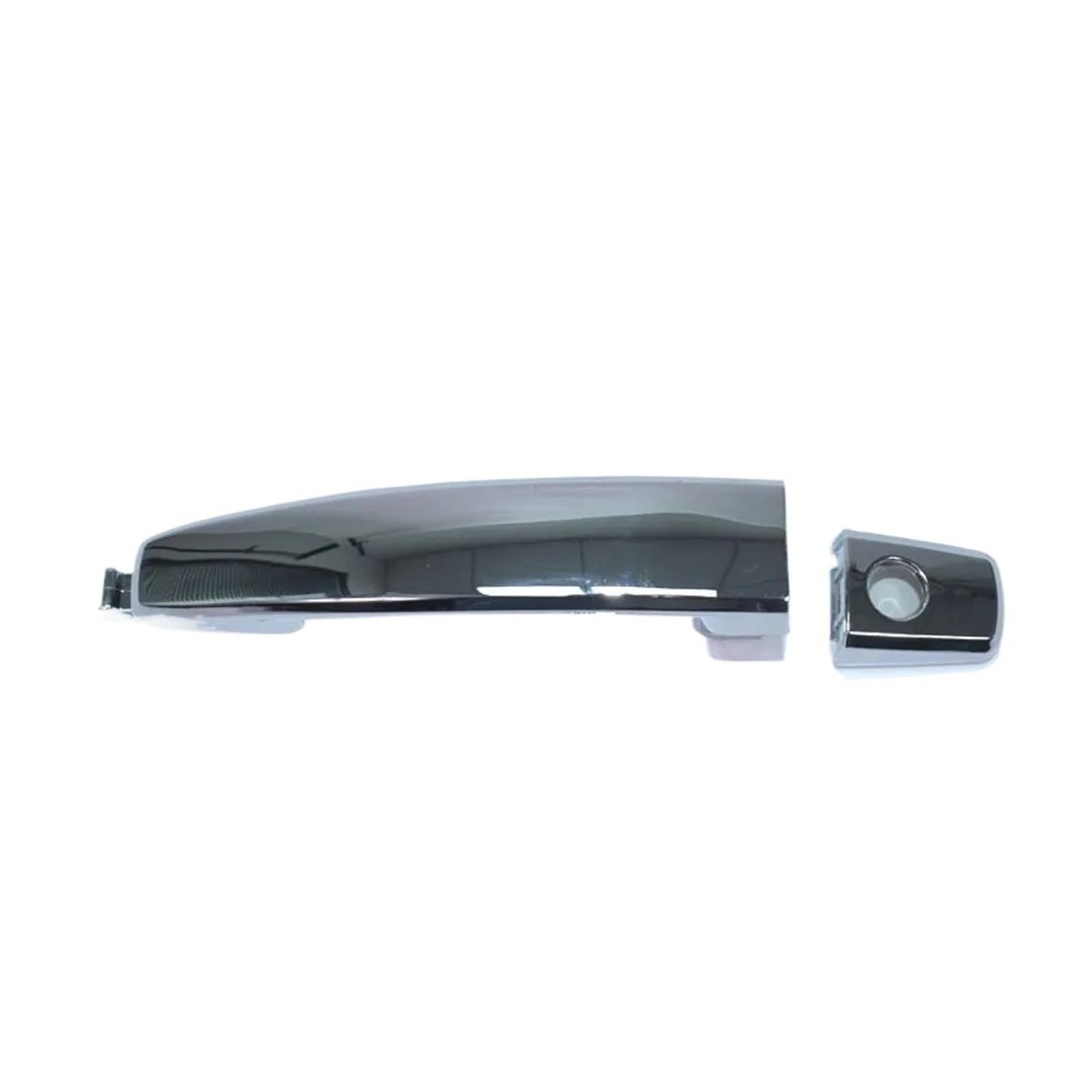 Pacsci Front Left With Hole Car Outer Door Handle For Chevrolet For Epica Aveo Captiva 2006-2011 Chrome Outside Door Handle Front Rear Left Right(Front Left With Hole)