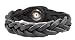 Genuine Leather Essential Oil Diffuser Bracelet (Small, Black)