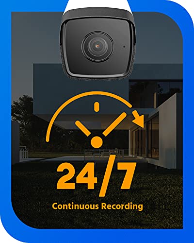 Annke 4-Pack 5Mp@20 Fps Wired Poe Security Cameras, Outdoor Bullet Cctv Ip Camera With Built-In Mic & Sd Card Slot,100Ft Exir 2.0 Colour Night Vision, Ip67 Weatherproof, Smart Motion Detection-C500 #TOP4