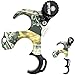 sntxmy Bow Release for Compound Bow, Archery Release Aids, Compound Bow Trigger Release, Button Thumb Release. (3 or 4 Finger Bow Release, Dark Camo)