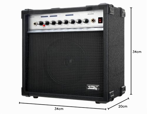 Miniatura 5 de Amplificador De Guitarra Soundking Ak20-Ra 60w - Ecualizador 4 Bandas - Altavoz 8 - Salida Auriculares Y Entrada Pedal - Combo Ideal Para Principiantes Con Esquinas Protectoras.