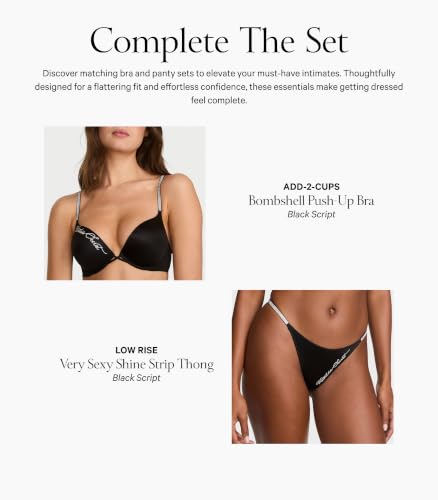 Image of Victoria's Secret Women's Very Sexy Shine Strap Thong Panty