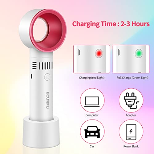 Eyelash Fan Dryer With Lash Tweezers, Portable Usb Rechargeable Bladeless Mini Fan Handheld Air Conditioning Blower Cooling Dryer For Essential Eyelash Extension Lash Supplies (White) #TOP1