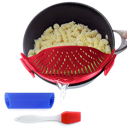 Clip-On Kitchen Food Strainer