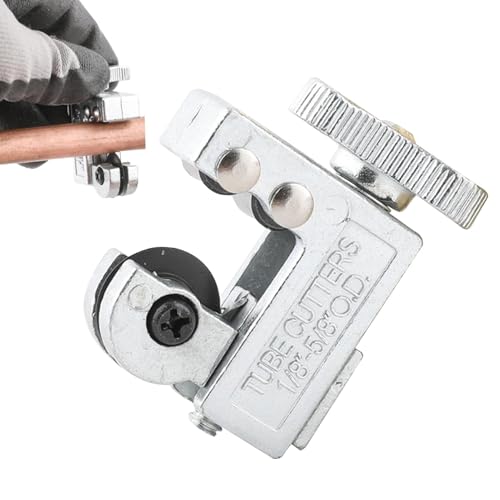 Metal Pipe Cutter | High Efficiency Rigid Tubing Cutter Tubing Cutter Tool,Small Copper Pipe Tubing Cutter Tools Tubing Cutter for Copper Iron Pipes