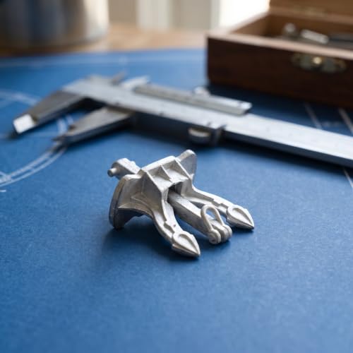 Toddmomy Kotwica do modeli statków, miniaturowa metalowa kotwica do łodzi zdalnie sterowanych