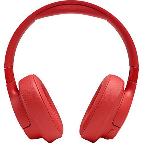 Image of JBL Tune 700BT by Harman, 27-Hours Playtime with Quick Charging, Wireless Over Ear Headphones with Mic, Dual Pairing, AUX & Voice Assistant Support for Mobile Phones (Coral)