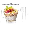 5 Banana Frozen Dog Treats to keep your Dog cool this Summer - Lyellfe 100 Pack 4 Oz Dessert Cups with Spoon, Clear Plastic Cups, Mini Dis... #1