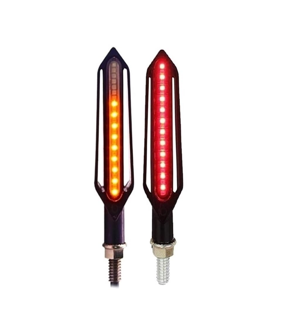 PochY Moto Frecce LED Di Direzione Indicatori Di Direzione Posteriori