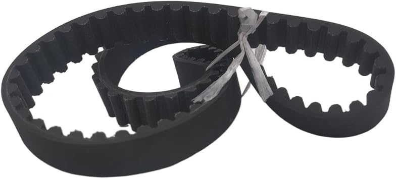 Black Strap 5M 1075/1080/1085/1090/1100/1105/1110/1115/1120/1125/1130mm Closed Loop Rubber Timing Belt Width 10/15/20/25/30mm Conveyor Belts Color Width 25mm, Size 5M-1085mm