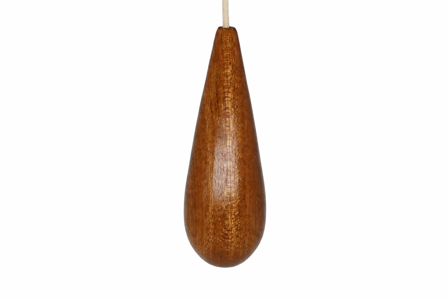 Hand Crafted Wooden Light pulls Made from a Variety of Hardwoods, Ideal for Bathroom, lamp and Ceiling Fan Pull Cords (Sapele Mahogany 80mm) — image 1