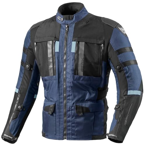 Blouson textile moto Berik Absolute Zero RX finitions haut de gamme
