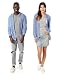 Alternative Men's Eco Zip Hoodie Sweatshirt, Eco Pacific Blue, X-Large