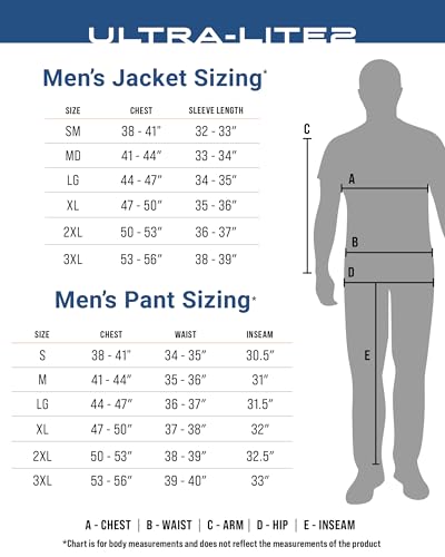 FROGG TOGGS Men's Ultra-lite2 Waterproof Breathable Rain Jacket, Khaki, M - Image 7