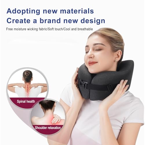 Almohada de espuma viscoelástica para cuello ajustable miniatura 4