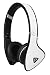 Monster DNA On-Ear Headphones - White Tuxedo