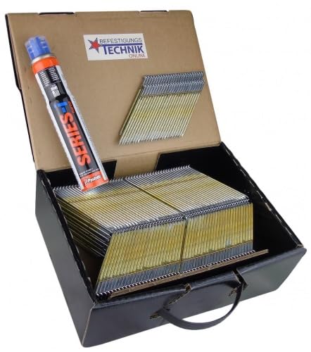 DNW Clous à bande 3,1 x 90 mm galvanisés lisses pour Paslode IM90CI IM90XI IM100CI IM100XI DV 2,2 m