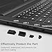 USB Port Cover Silicone USB Port Protection Caps Dust Plug for USB C, 3.5mm Headphone, USB A, HDMI, RJ45 Ethernet Port Total 45 pcs 6 Types