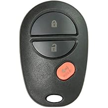 Keyless2Go Replacement for New Keyless Entry Remote Car Key Fob 3 Button FCC GQ43VT20T