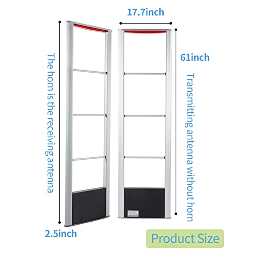 Pacaba Rf 8.2Khz Security Tower, Retail Anti-Theft Equipment Detector Clothing Security Tags, Dual Voltage 220-110V Market Theft-Prevention Eas System, Sound And Light Alarm #TOP4