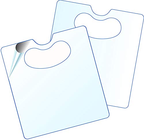 Slit Lamp Breath Shield Sneeze Protector Cough Guard, Universal Style, PETG Polycarbonate Non-Fragile Flexible, Made in USA, Pack of 2