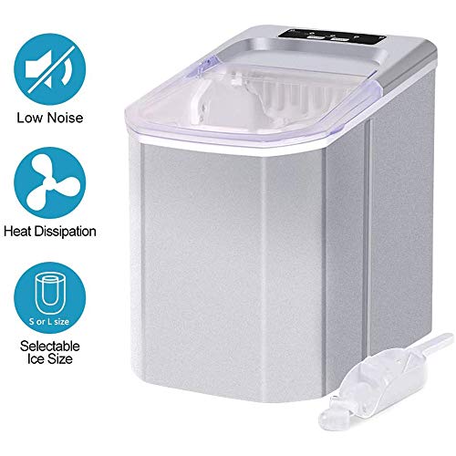 Máquina portátil para hielo en cubos 33 lbs en 24 hrs miniatura 7