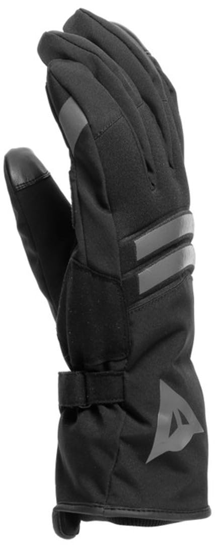Dainese Plaza 3 D-Dry Gloves, Guantes Moto Impermeables, Hombre, Negro/Antracita, M