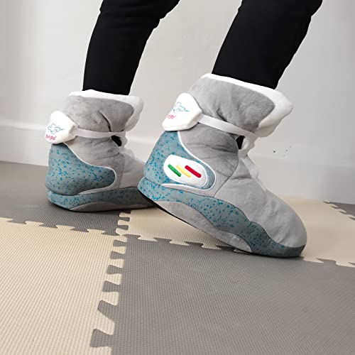 Fluffyfun Led Lit Plush Sneaker Slippers Unisex Men (9-12) #TOP3