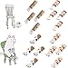 16 Pezzi Proteggi Gambe Sedie, Calzini Sedie Antiscivolo, Rumore Sedia Gamba Protezioni, Forma Del Piede Di Gatto Dei Cartoni Animati Antirumore, Per Classificatori, Tavoli, Scrivanie, Divani