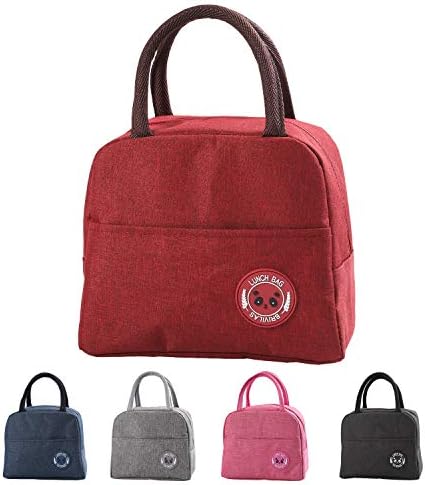 YumSur Insulated Lunch Bag Leakproof Lunch Bag for Adults Lunch Bag for Kids Women Men Lunch Boxes Picnic Bags Lunch Cooler Bag Meal Prep Bag Bento Box Lunch Tote for Camping Travel