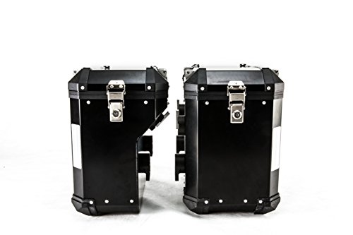 Pannier System Black(Left + Right cases) For BMW R1200GS ADV (2013-19)