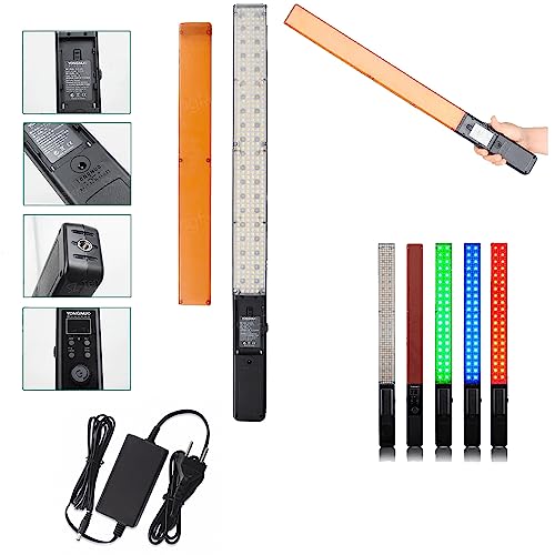 Kit Bastão LED Yongnuo YN360 III RGB Video Light Wand com Fonte DC 12V 5Amp (Bivolt)