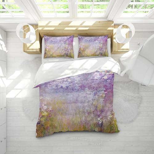 Housse de couette Monet Nénuphars pour remplacer la literie terne des adolescents